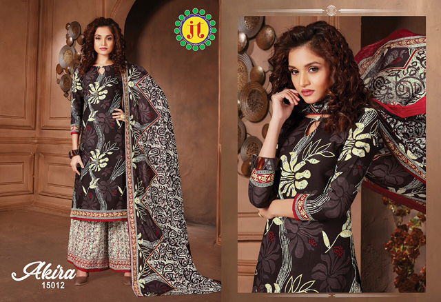 Jt Akira 15 Latest Collection Of Pure Cotton Printed Dress Material