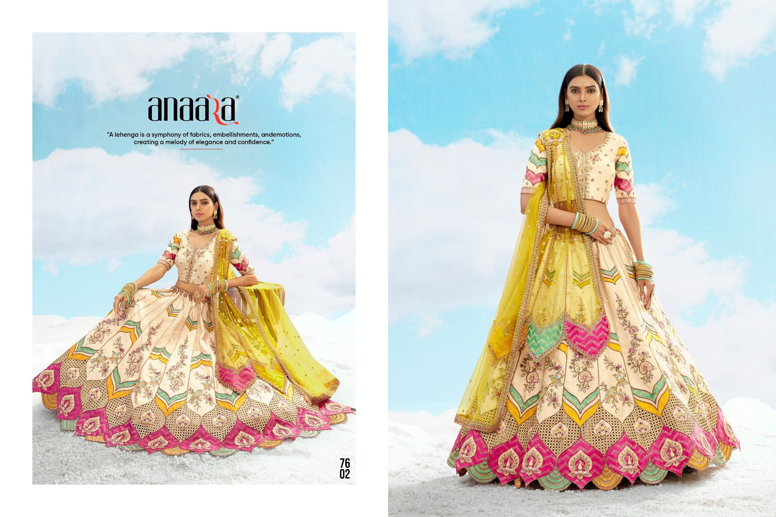 Anaara 7600 Series By Tathastu Occasion Wear Lehenga Choli Orders In India