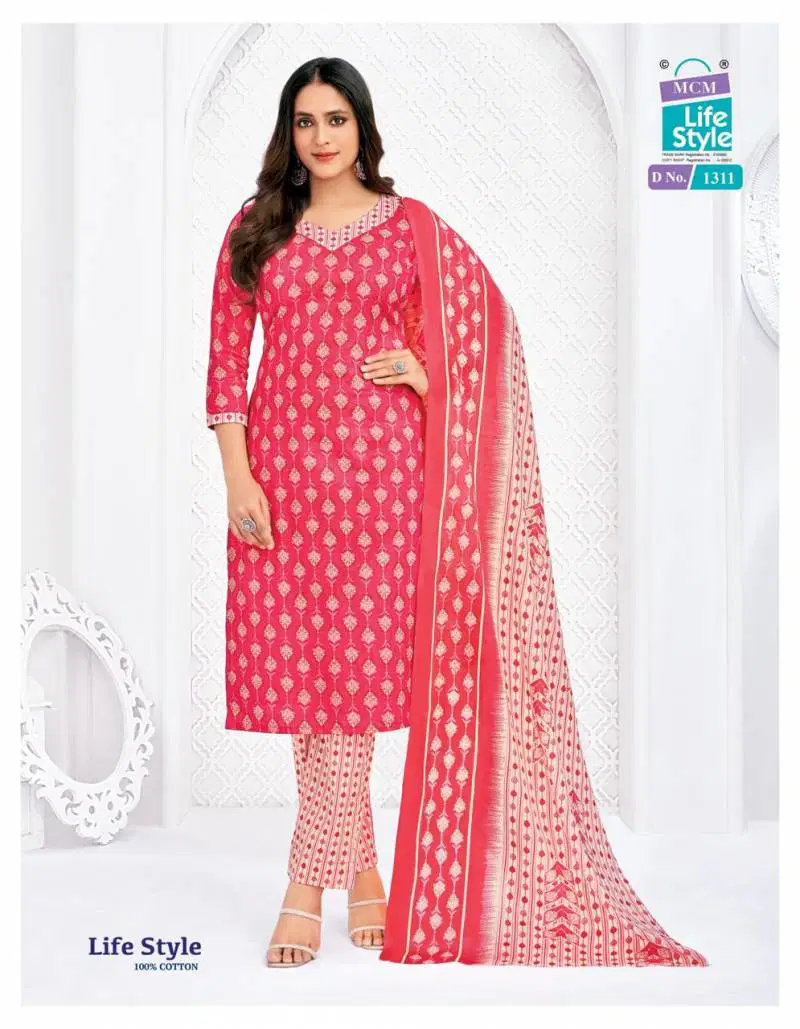 Life Style Vol 13 By Mcm Cotton Dress Material Wholesalers In Delhi