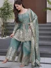 KF 2113 Kalaai Chartin Embroidery Plazzo Suits
