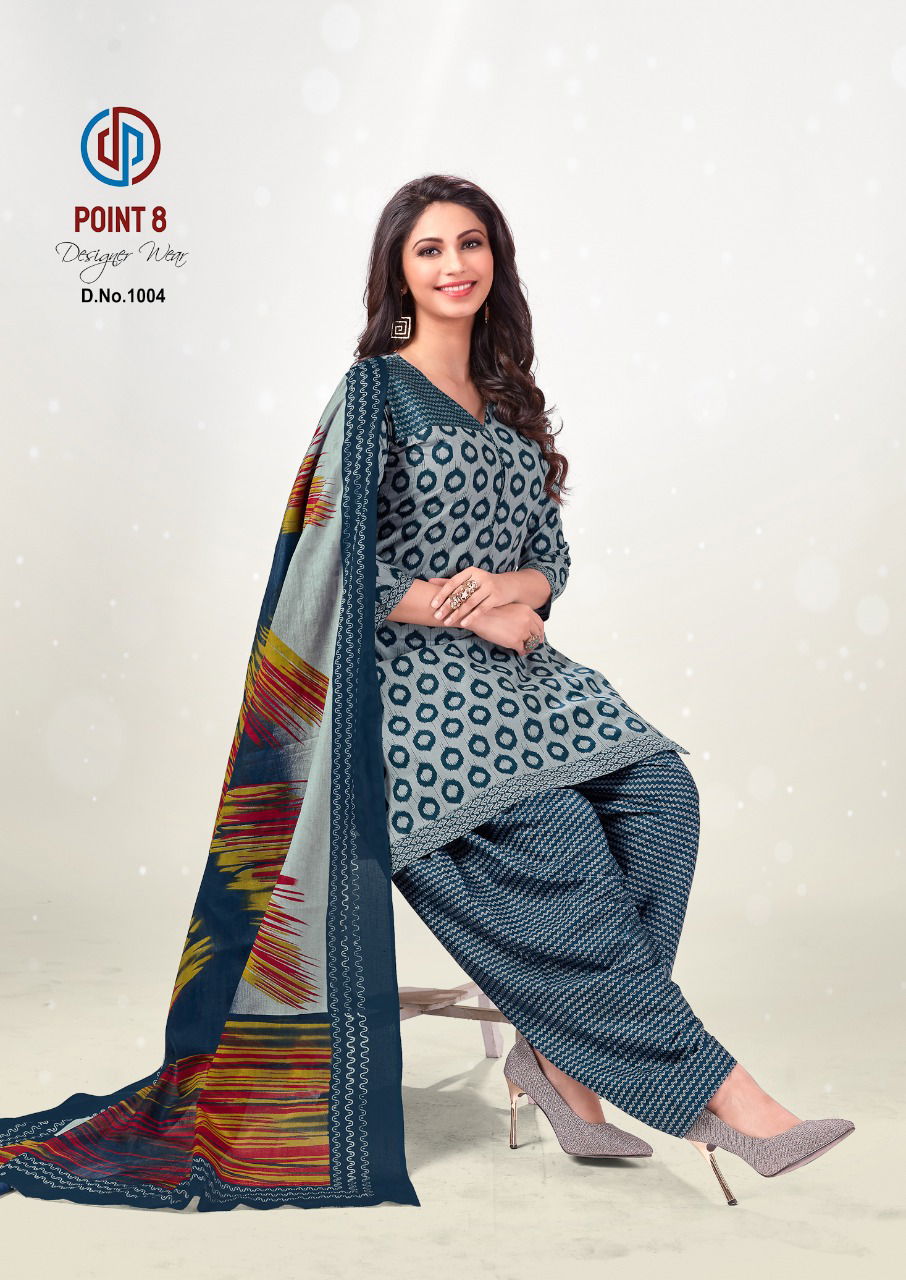 Deeptex Nayanthara Latest Fancy Casual Wear pure cotton Patiyala Readymade Collection