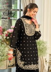 Saaj Black And White By Eba Simar Surat Readymade Suits Wholesale Market