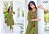 Floral By Lady Leela Shimmer Organza Kurti With Bottom Suppliers In India