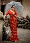 Durga By Sanskar Tex Prints Unique Georgette Saree For Womens Wholesalers In Delhi