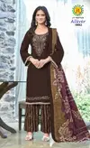 Allever Vol 19 By Jt Rayon Embroidery Best Dress Material Wholesale Market In Surat