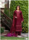 Queen Vol 16 By Lsm Heavy Lawn Cotton Dress Material Wholesale Market In Surat