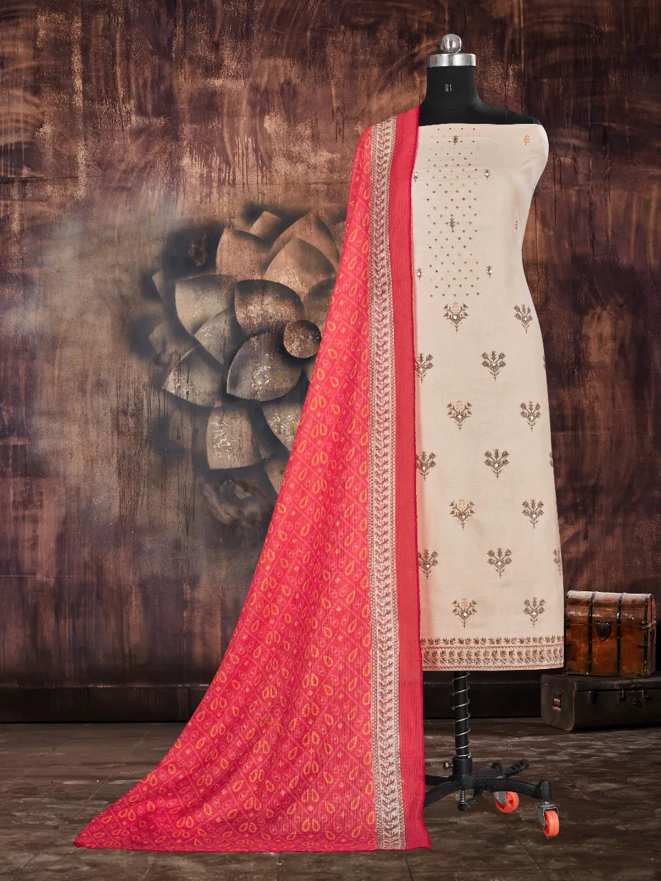 Bipson Khushboo 1735 Casual Wear Cotton Printed Dress Material