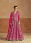 Nagma Gold By Gulkayra Chinon Embroidery Gown With Dupatta Suppliers In India