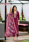 Mayree By Ossm Viscose Roman Silk Kurti With Bottom Dupatta Wholesalers In Surat