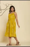 Naisha K 159 Cotton Casual Wear Midi Dress Wholesale Suppliers In India