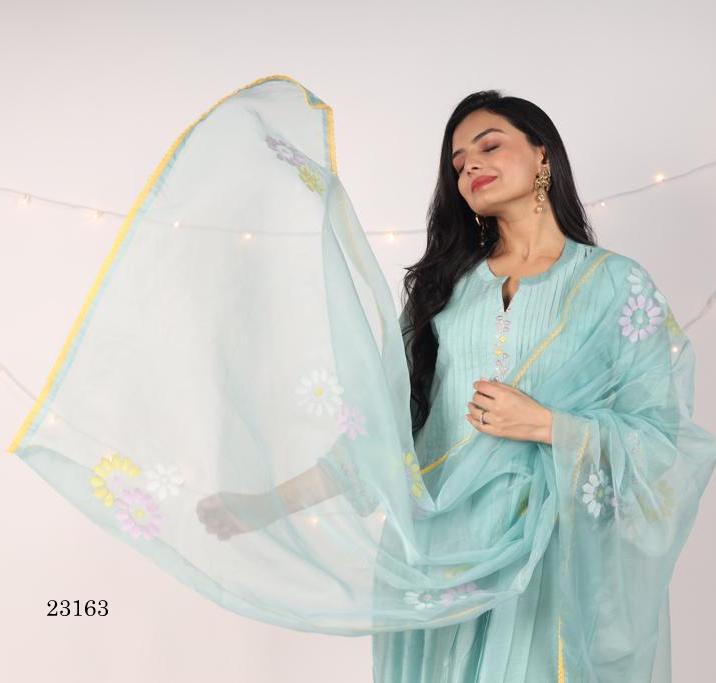Indira 23163 Designer Kurti With Bottom Dupatta Catalog

