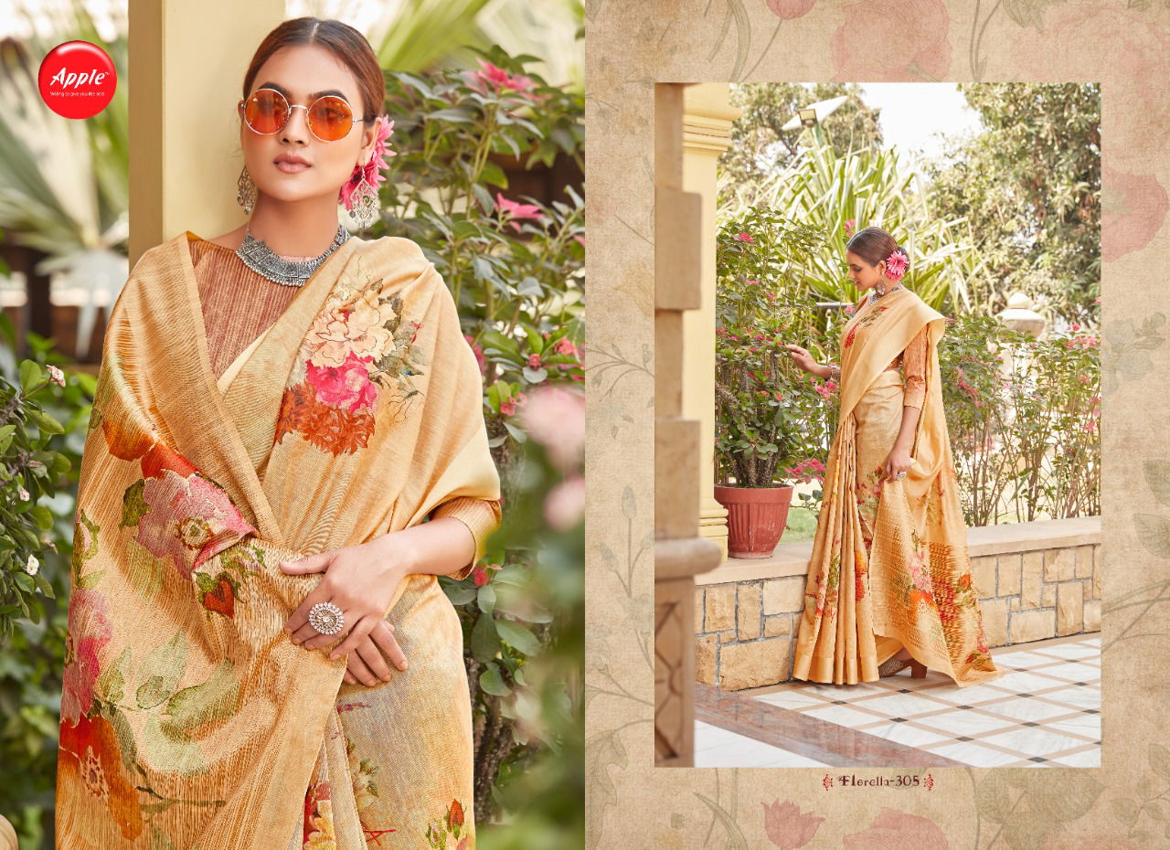 Fellatio Vol-3 Latest Fancy Designer Casual Wear Soft Cotton Silk Digital Printed Saree Collection 