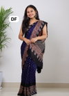 DF 85 Bandek Ajrakh Albela Cotton Digital Printed Sarees Wholesale Shop In Surat
