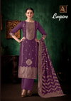 Empire By Alok Jacquard Designer Dress Material Wholesale Market In Surat 