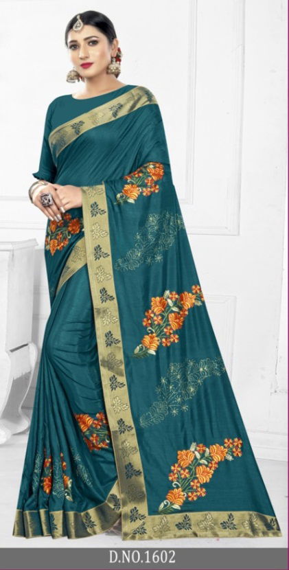 AISHWARYA  BEING HUMAN Latest Fancy Designer Festive Wear Dola With Fancy Lace And Printed Saree Collection