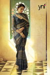 Ynf Rainbow Schiffli 1 Designer Party Wear Silk Printed Saree Collection