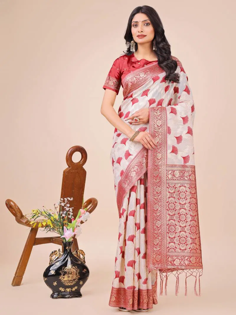 Ast Linen Queen Casual Wear Fancy Linen Saree Wholesale Price In Surat