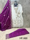 986 A To D By Hoor Tex Fandy Embroidery Salwar Kameez