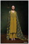 Meadow 3764 By Ganga Cotton Satin Designer Salwar Suits Wholesale Online