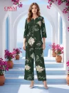 Glamour Vol 2 By Ossm Rayon Discharge Printed Ladies Co Ord Set