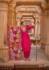 Raj Kothi By Af Natural Crepe Wholesale Kurti With Bottom Dupatta In India