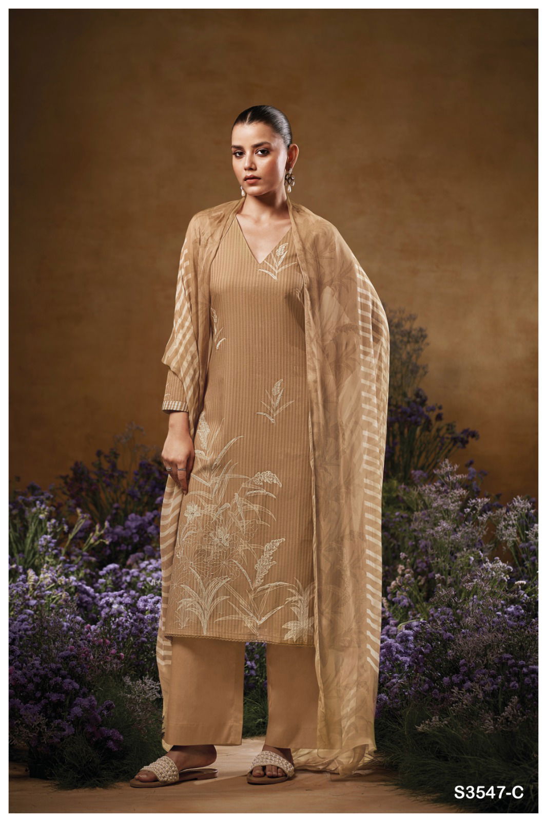 Jace 3547 By Ganga Cotton Printed Designer Salwar Suit Wholesalers In Delhi