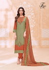 Riwaaz By T&M Ho Silk Printed Dress Material Suppliers In India
