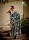 Satv By Sanskar Dola Silk Weaving Pattern Border Saree With Blouse Wholesalers In Delhi