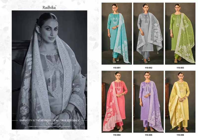 Cycle Vol 4 By Radhika Azara Jam Cotton Dress Material Suppliers In India