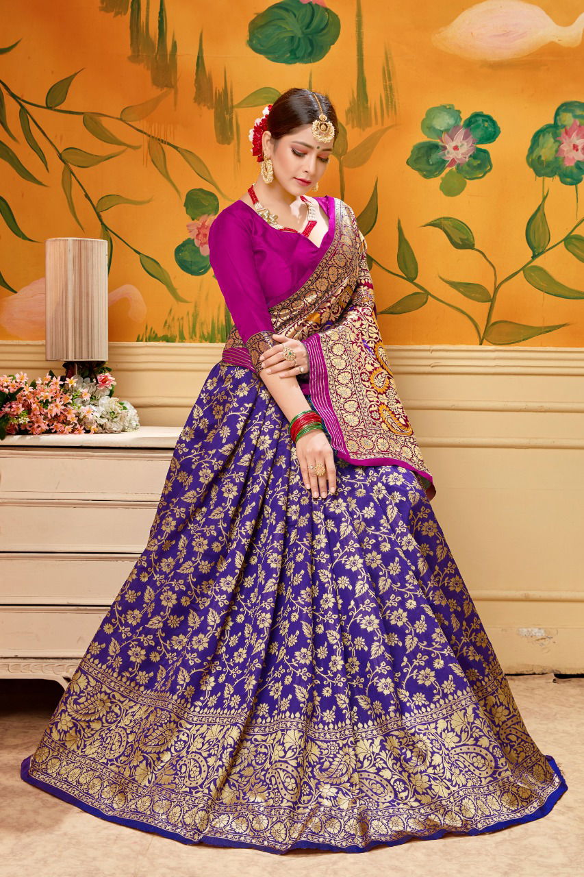 Virasat Silk Latest Heavy Designer Wedding Wear Silk Saree Collection 