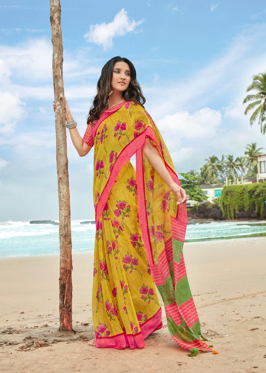 Shreyans Eleghant Pattu Latest Designer Daily Wear Casual Wear Linen Saree Collection 