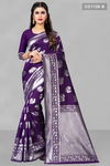 Soft Lichi 1108 New Exclusive Wear Jacquard Designer Latest Saree Collection