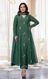 Dhruvi 368 Green Designer Silk Kurti Set Collection Wholesale Clothing Distributors In India