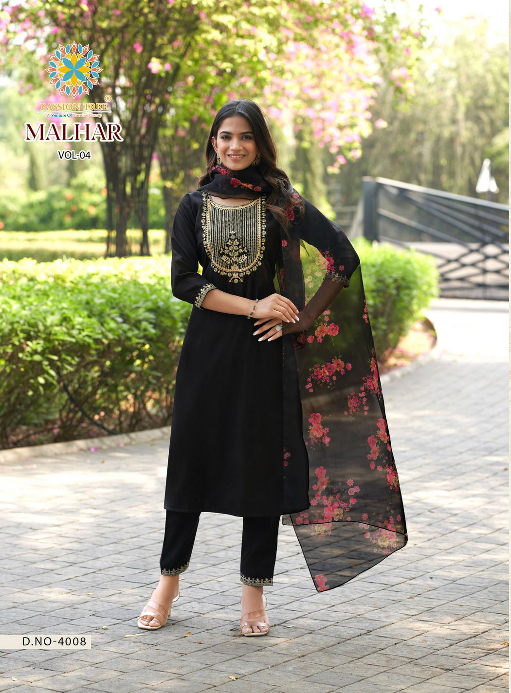 Malhar Vol 4 By Passion Tree Embroidery Readymade Suits Wholesale Online