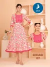 Chhabi By Kaya Capsul Print With Foil Anarkali Kurti Wholesale Online