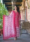 Naisha K 86 Cotton Printed Kurti Bottom With Dupatta Best Wholesale Shop In Surat