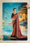Sarangi By Sanskar Tex Prints Hit Design Malai Chiffon Sarees Bulk Orders In India