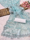 Burbary 1 By Dhruvi Best Drsigner Party Wear Saree Wholesale Market In Surat