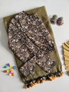 Khadi Vol 59 Khadi Cotton Saree With Cotton Ajrakh Print Blouse
