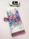 Mg 322 Linen Digital Printed Saree Catalog