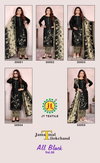 All Black Vol 30 By Jt Rayon Embroidery Dress Material Wholesale Price In Surat