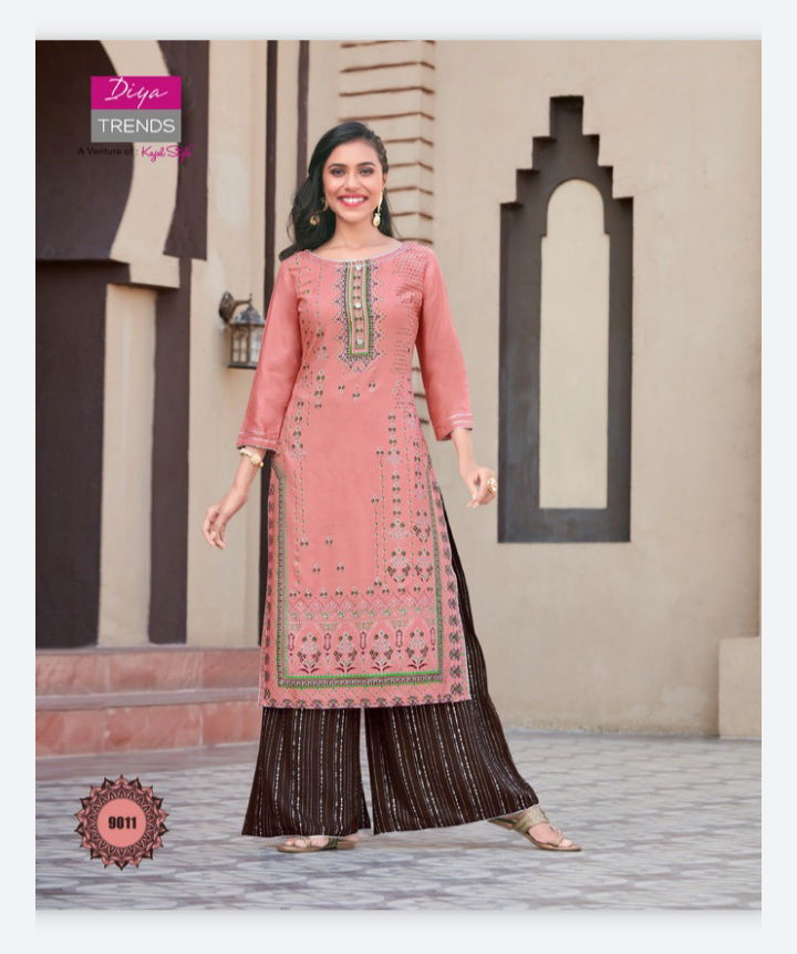 Bibas 9 Designer Fancy latest Designer Festive Wear Kurti With Bottom Collection
