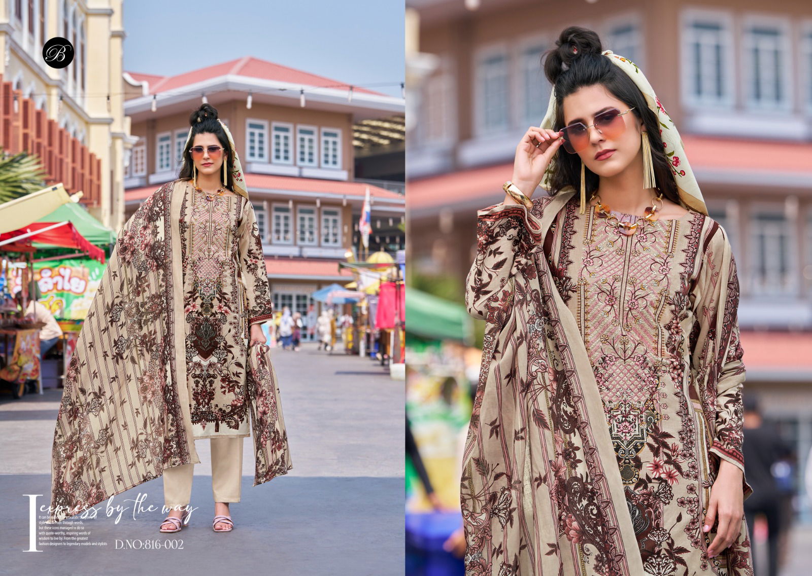 Naira Vol 100 By Belliza Cotton Printed Dress Material Exporters In India