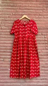 K 1060 By Naisha Cotton Printed Ladies One Piece Dress
