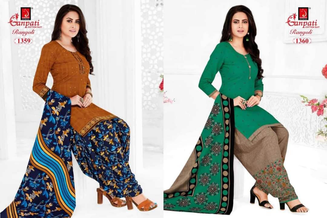RANGOLI VOL- 13 Latest Fancy Designer Casual Wear Cotton Printed Dress Material Collection