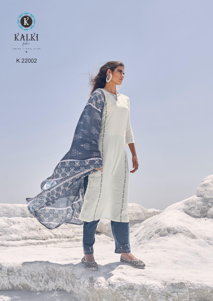 KALKI GLACE VOL-2 Fancy Designer Festive Wear Embroidery Salwar Suit Collection 