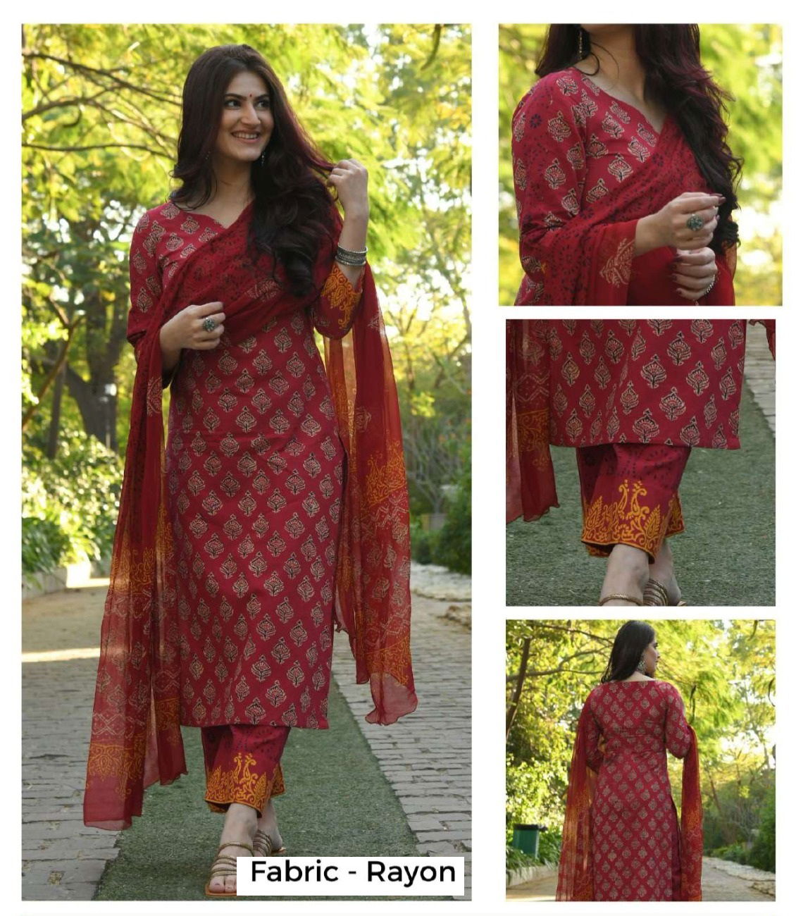 Av Daily Wear Best Kurti With Bottom Dupatta Wholesale Shop In Surat
