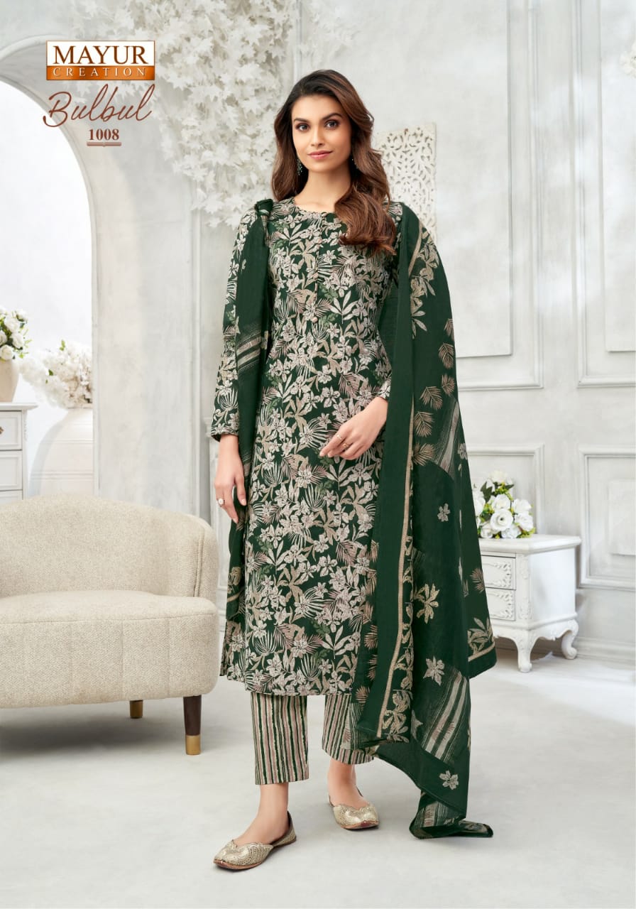 Bulbul Vol 1 By Mayur Cotton Dress Material Wholesale Price