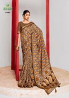 Waarsa By Sanskar Tex Prints Elegance Crush Silk Sarees Online Wholesale