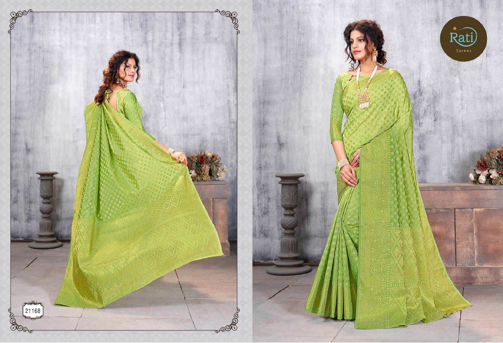 Rati Gajgamini Latest Fancy Designer Stylish Festive Wear Fancy Silk Saree Collection
